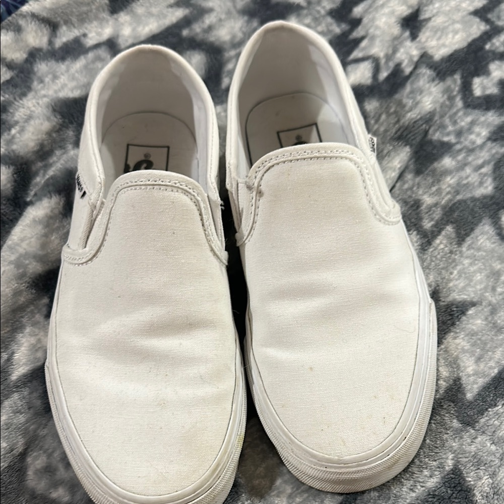 Classic White Slip-On Men’s Shoes